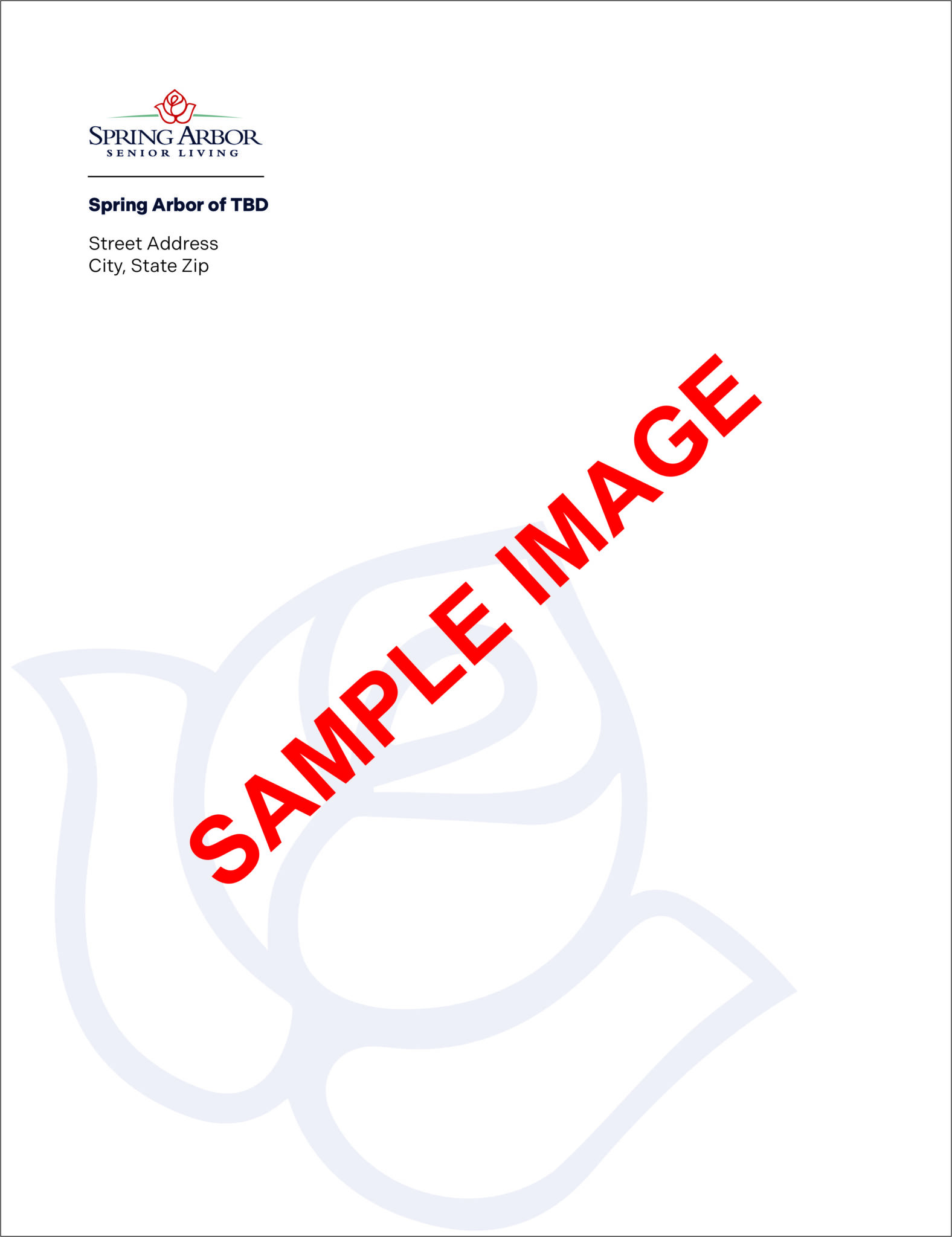 Catalog Envelopes Spring Arbor Senior Living Company Store