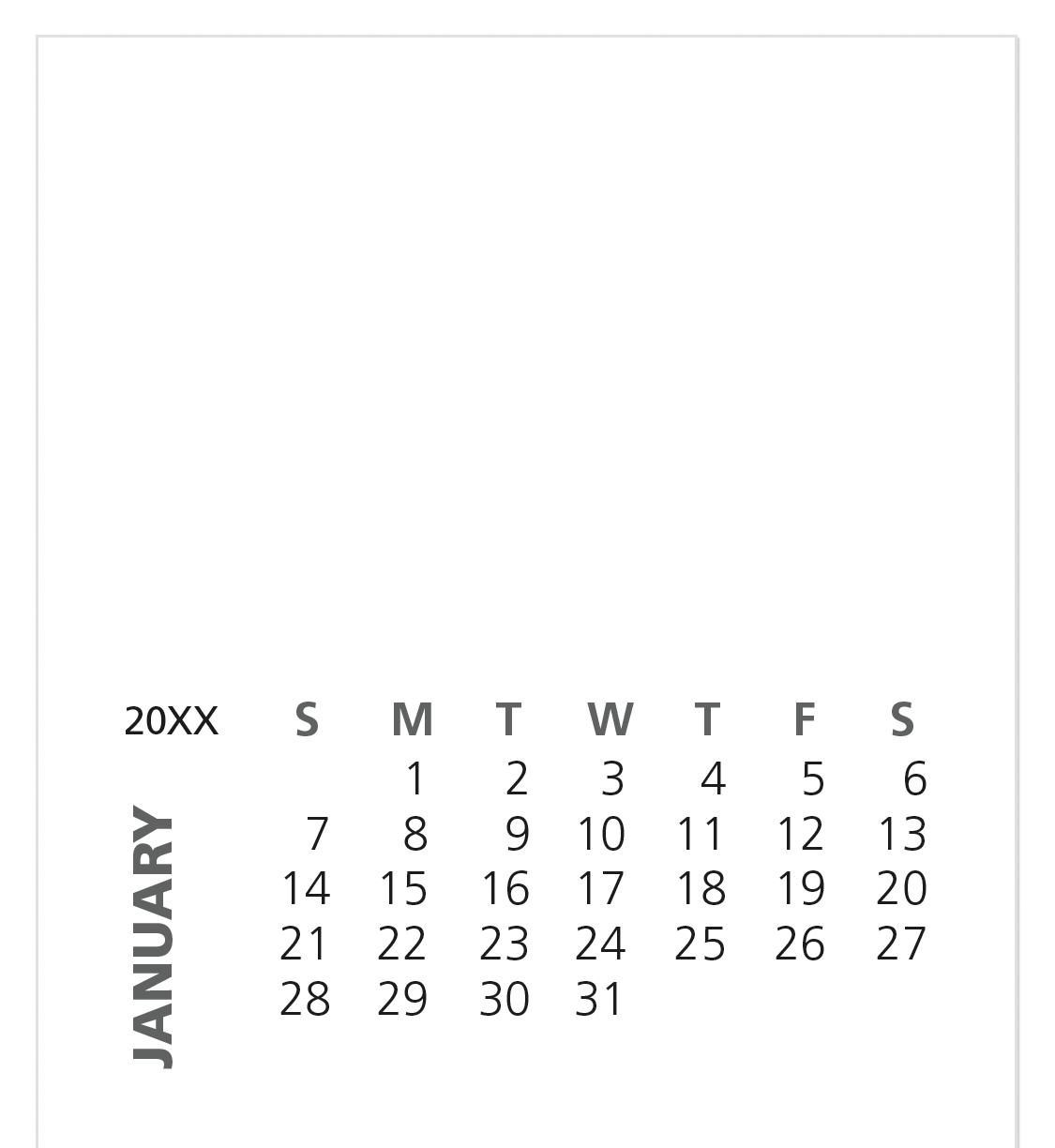 Good Value™ Business Card Magnet with 12-Sheet Calendar (Qty = 250 pieces)